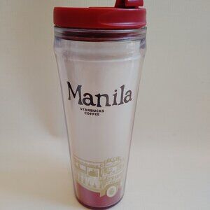 STARBUCKS Manila Coffee Tumblr 12 oz Plastic